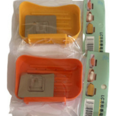 Мильниця на липучках №LC пластикова 04164