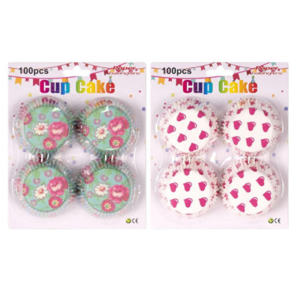 Форма для кексів паперова 100шт
