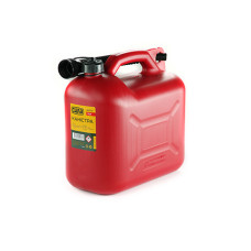 Каністра пластикова HDPE для палива 10 л з лійкою  (СИЛА) 285102
