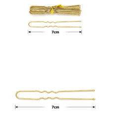 Шпильки BLACK/GOLD 10шт