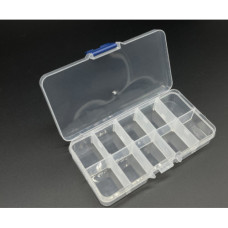 Пластиковий органайзер на 10 відсіків 125*65 мм
