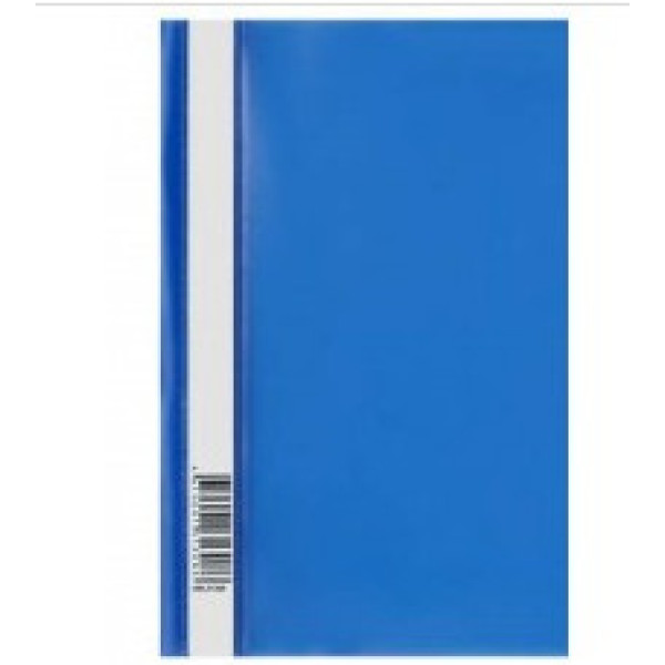 Папка-швидкозшивач А5 БЕЗ перфор асорті LEADER