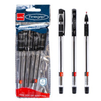 Ручка масляна FINEGRIP Cello чорна 388B 1шт (25)