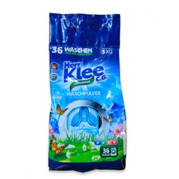 KLEE UNIVERSAL порошок д/прання 3 кг п/е