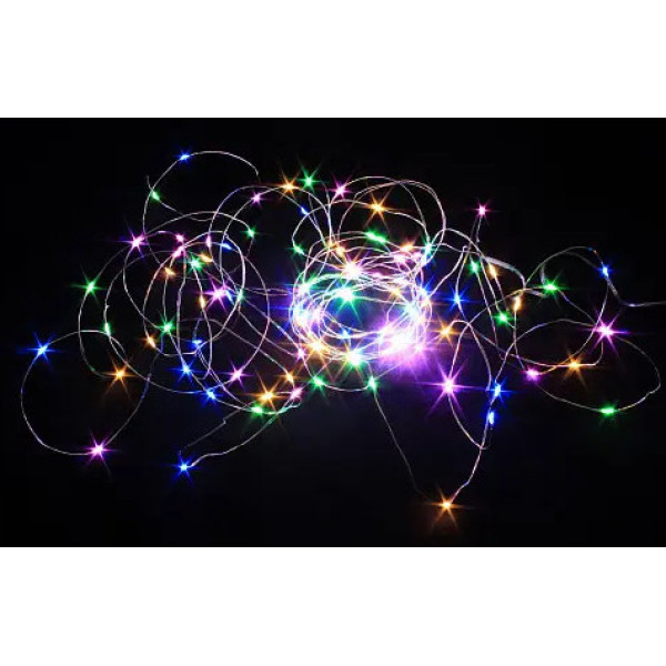 Гірлянда 3АА LED 5м Multicolor