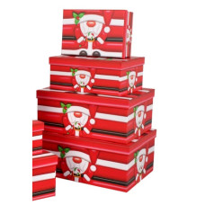 Новорічна подарункова коробка 73-5573 №8