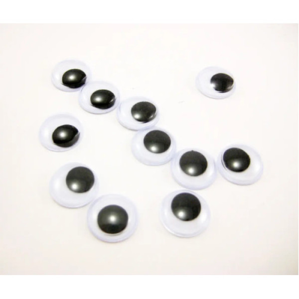 Очі для декору набір 10-16шт