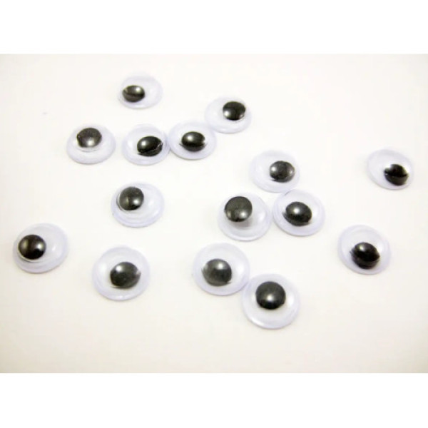 Очі для декору набір 10-16шт