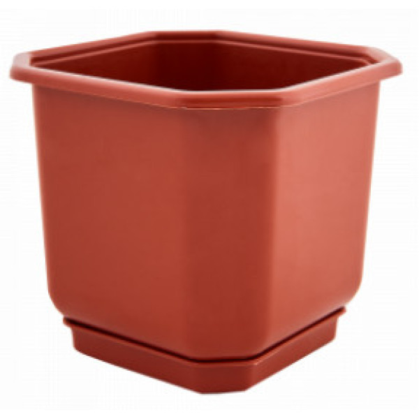 Вазон з підст. "Дама" 16*16 2л