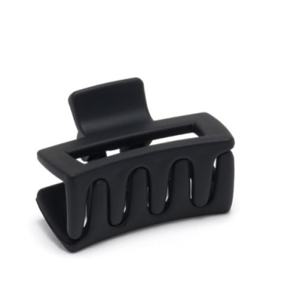 Заколка-краб 4см матовий коричневий 113-31648 1шт