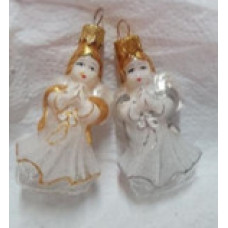 Скляна іграшка 1047 Ангел