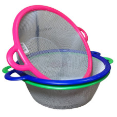 Сітка друшляк №5004-22 з пластиковими руч. 22*20см 24157