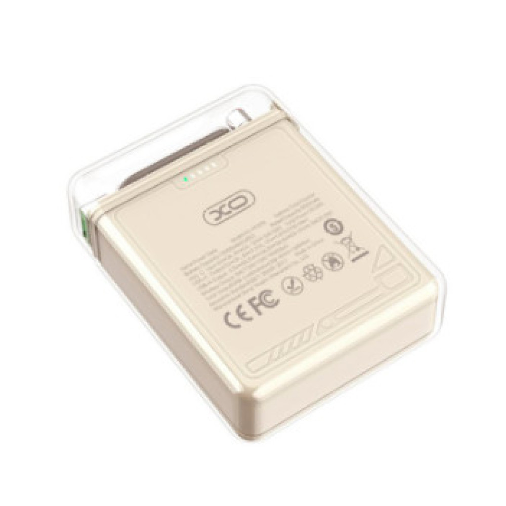 Універсальна Мобільна Батарея Power Bank XO PR226 Mini Transparent Magnetic Absorption 15W 10000mAh 