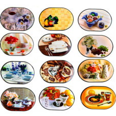 Підставка сервірувальна під тарілку овал 40*27