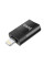 Перехідник Hoco UA17 iP Male to USB female USB2.0 adapter (Чорний)