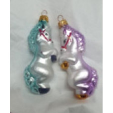 Скляна іграшка Коник на дибках 1012