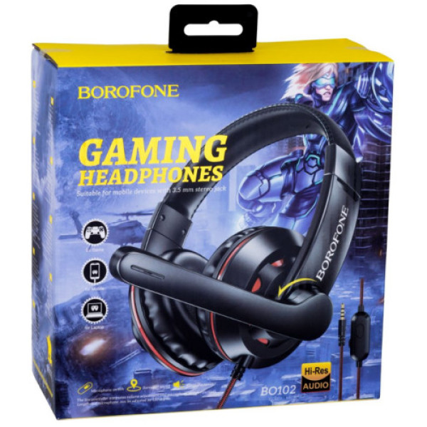 Ігрові Навушники Borofone BO102 Amusement (Чорний)