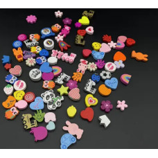 Дерев'яні,кольорові заготовки для творчості Асорті 1шт