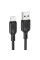 Кабель USB Borofone BX113 Silicone Micro 2.4A 3m (Чорний)