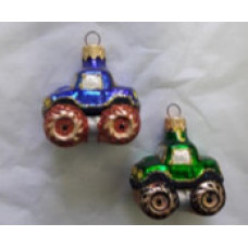 Скляна іграшка 1166 Джип