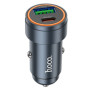Автомобільний Зарядний Пристрій Hoco Z57A 1USB/1USB-C PD30W/QC3.0 (Сiрий)