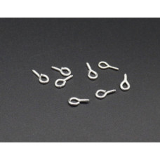 Гвинтик металевий Колір "світле срібло" 10х5 мм