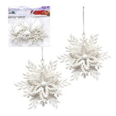 Набір ялинкових прикрас 2шт 12*12см HL22-23