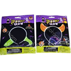 Аксесуари для свята/Хелловіна неон "Spooky glow" 40см R62603 (300шт)