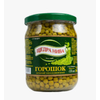 Горошок зелений Щедра нива 460г