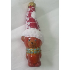 Ведмедик в Шапці формовка скло