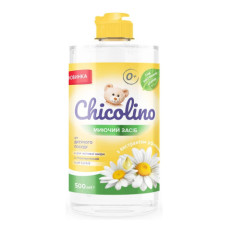 Chicolino засіб д/миття дитячого посуду 500мл ромашка
