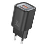 Мережевий Зарядний Пристрій Foneng EU71 A+C 2-Port GaN Charger (PD30W) чорний