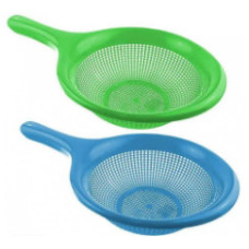 Друшляк пластиковий з ручкою 22см