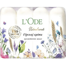 L'Ode мило туалетне Гірські квіти 4шт*60г
