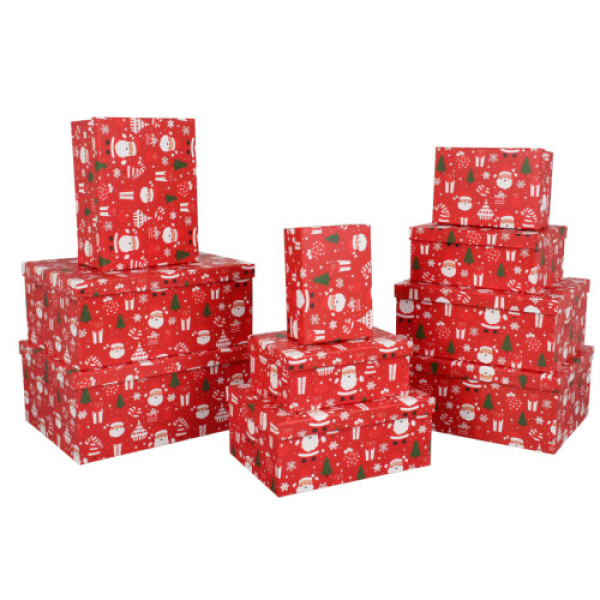 Новорічна подарункова коробка 73-5573 №9