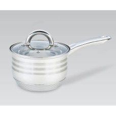 Ковш з кришкою д.16 см, 2,1 л Maestro MR-3513-16S