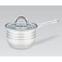 Ковш з кришкою д.16 см, 2,1 л Maestro MR-3513-16S