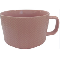 M0420-KLSP13-T307A Кухоль керамічний 700мл "Milika" BigMug Pink