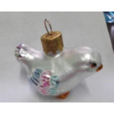 Скляна іграшка 1069 Пташка