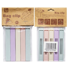 Набір затискачів для пакетів 5шт 9,5*1,5*1,2см