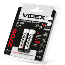 Аккумулятор 2700 mAh AA R6 VIDEX (ціна за 2шт)