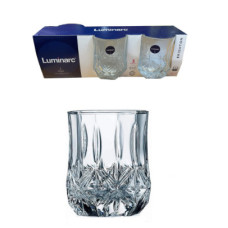 Набір склянок низьких 270мл (по 3шт) P1157 огранований «Luminarc» Brighton