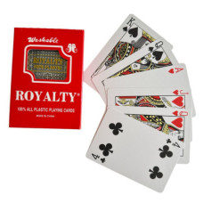 Карти гральні 54шт пластикові №54-25S Royalty (144) 38225