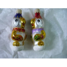 Скляна іграшка 1150 Папуга