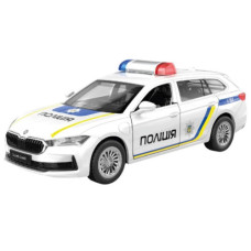 Дитяча автомодель "Skoda superb поліція" TechnoDrive 250947 масштаб 1:43