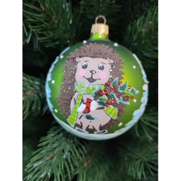 Ялинкова іграшка 90мм скло