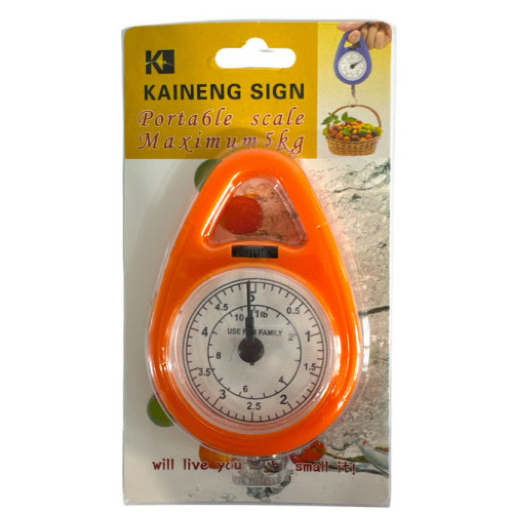 Ваги кантер овал 5кг 9*6,3см