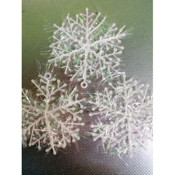 Сніжинки новорічні CN-1 маленькі уп