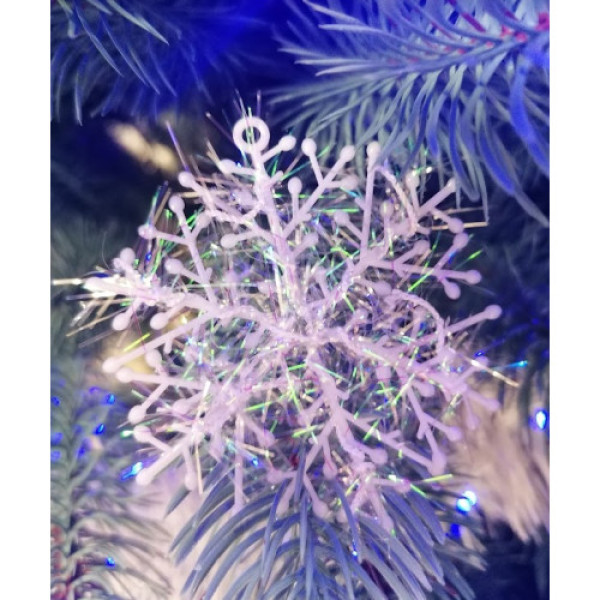 Сніжинки новорічні CN-1 маленькі уп