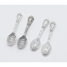 Декор Ложка 44мм античне срібло (AC-7968) 1шт